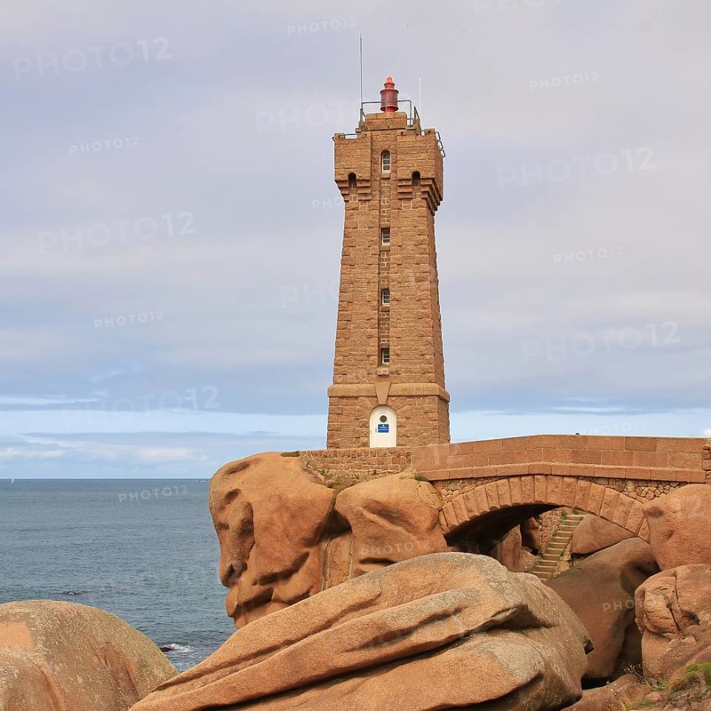 Men Ruz, old lighthouse, Brittany