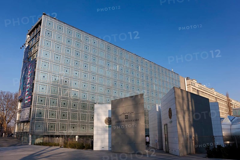 Institut du monde arab, quartier latin, Paris, Ile de France, France, Europe
