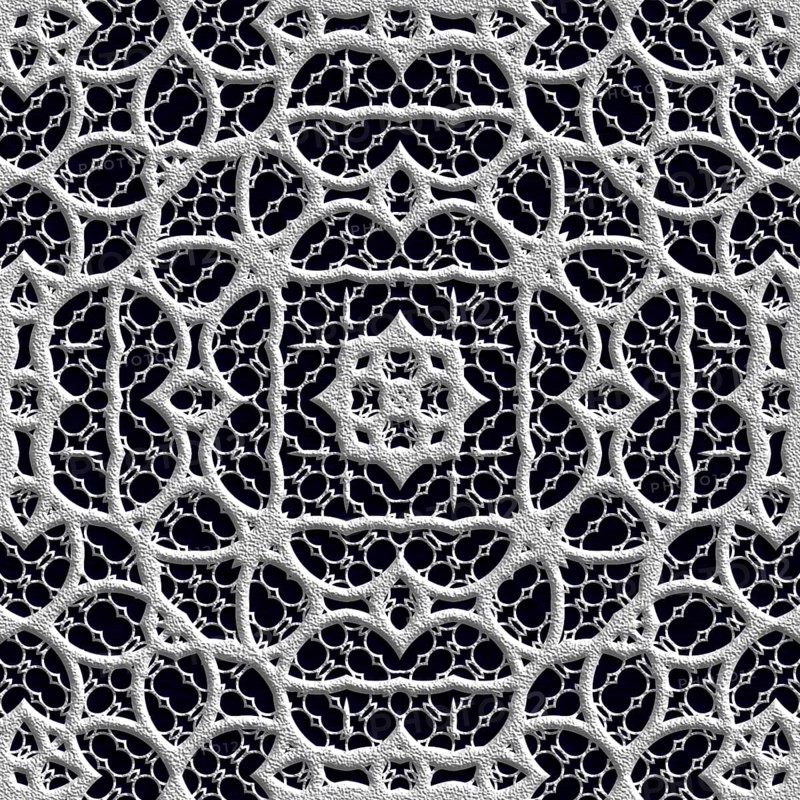 3D effect seamless lace background, wallpaper decoration pattern