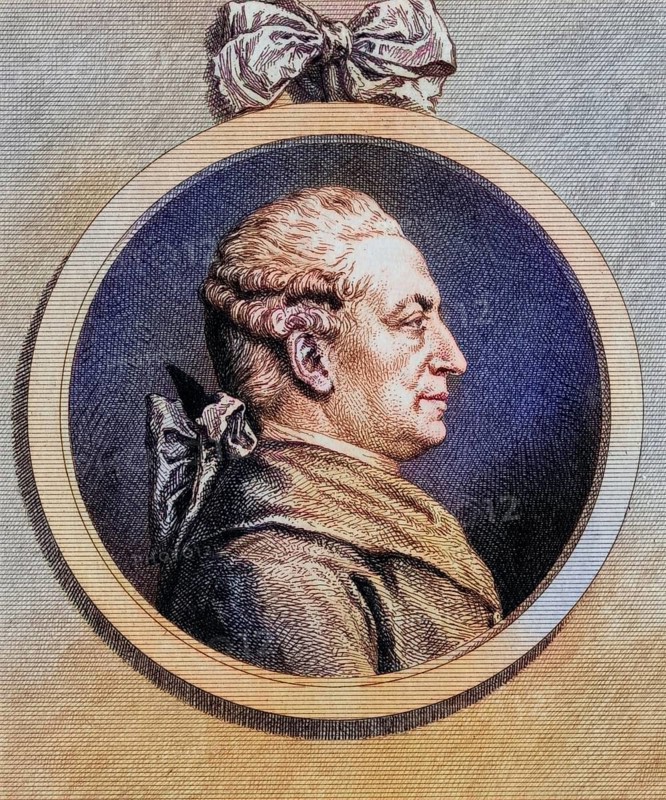 Pierre-Augustin Caron de Beaumarchais (born 24 January 1732 in Paris, died 18 May 1799), originally Pierre-Augustin Caron, from 1757 with the addition de Beaumarchais, nobilitated in 1762, was a French Uomo universale of the Age of Enlightenment, Historical, digitally restored reproduction from a 19th century original, Record date not stated