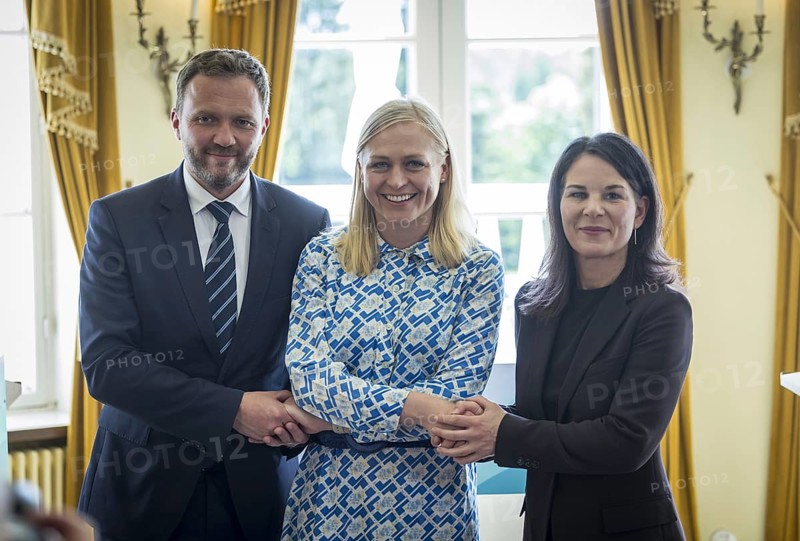 Press conference with Annalena Bärbock (Alliance 90/The Greens), Federal Foreign Minister, the Finnish Foreign Minister Elina Valtonen and the Foreign Minister of Estonia, Margus Tsahkna, at the Foreign Ministers' Meeting of the Baltic Sea Council Member States.