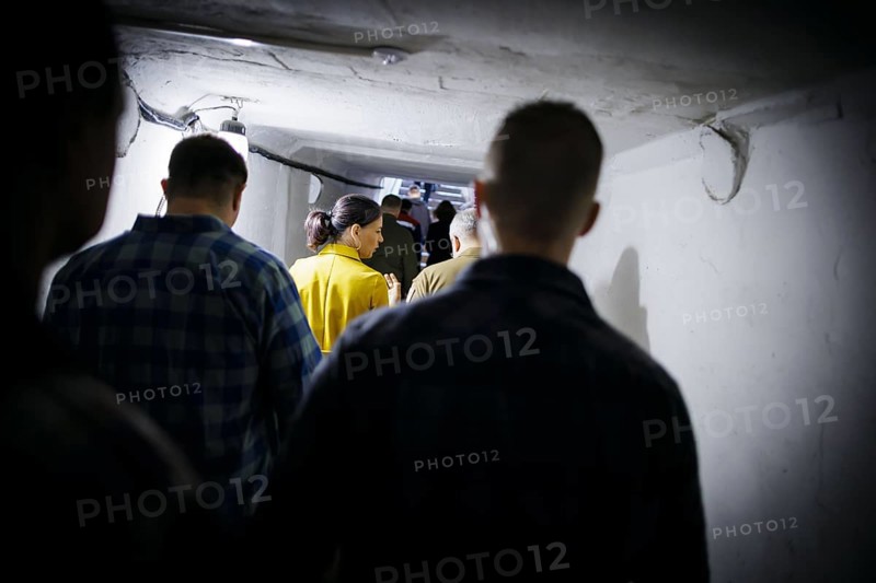 Annalena Bärbock (Alliance 90/The Greens), Federal Foreign Minister, visits a power plant destroyed in a missile attack. Ukraine, 21.05.2024. Photographed on behalf of the Federal Foreign Office