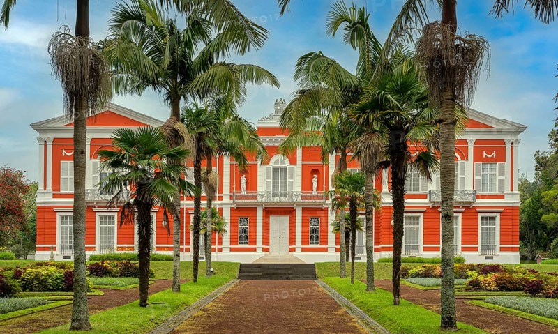 Sao Miguel Government Palace Ponta Delgada Azores