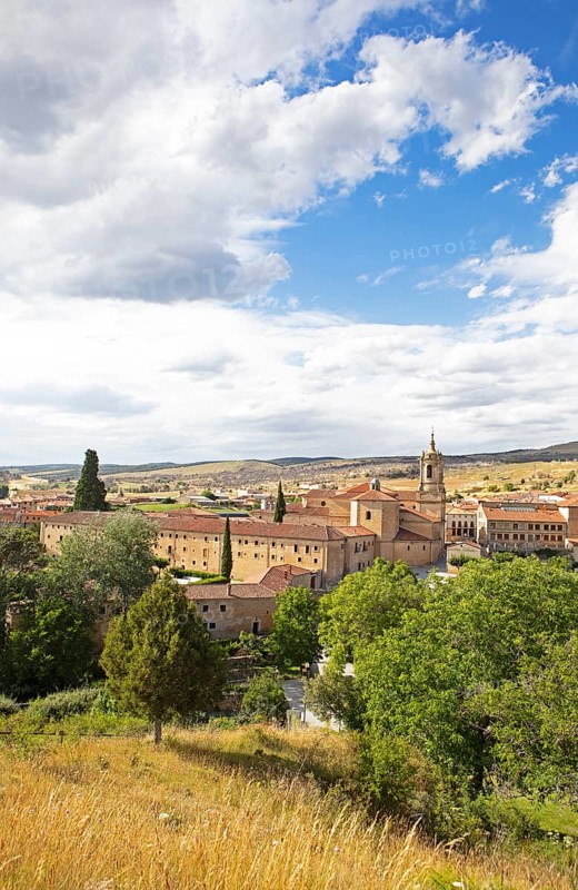 Abbey or monastery church in Santo Domingo de Silos, province of Burgos, Castile and Leon, Spain, Europe