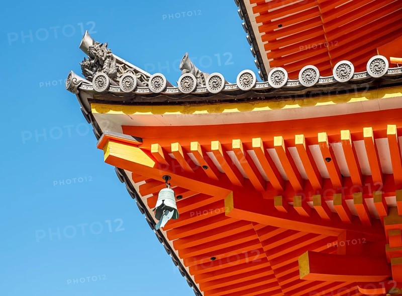 Sanju-no-to, Three Storied Pagoda, Kiyomizu-dera temple, Kyoto, Japan, Asia