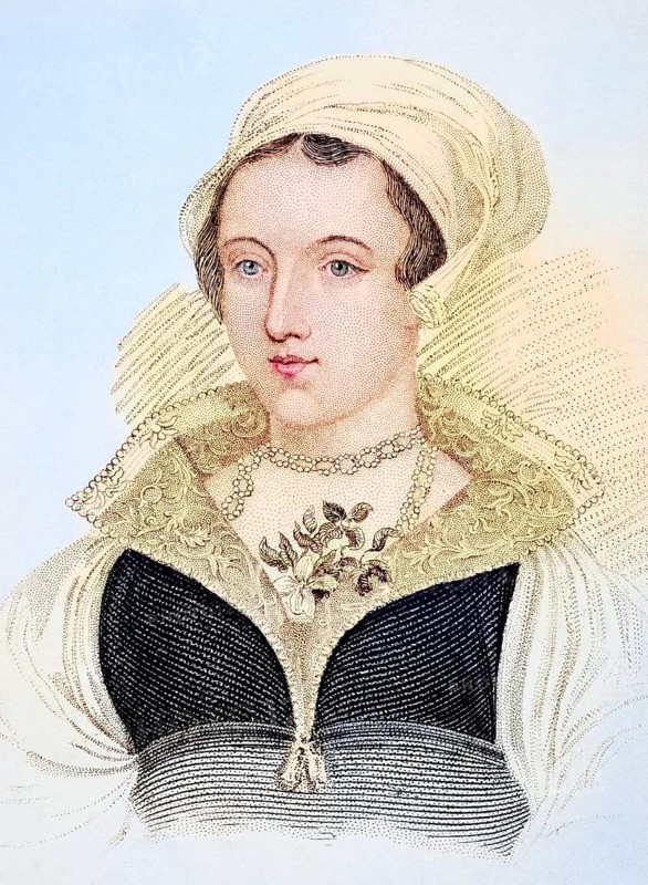 Lady Jane Grey alias Lady Jane Dudley, 1537 to 1554, titular Queen of England for nine days in 1553 Executed by Mary Tudor, Illustration from Old England's Worthies, published around 1880, Historical, digitally restored reproduction from a 19th century original, Record date not stated