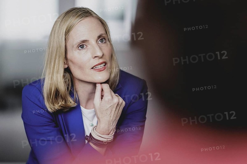 Marie-Christine Ostermann, President of the Association of Family Entrepreneurs, recorded during an interview in Berlin, 2 July 2024