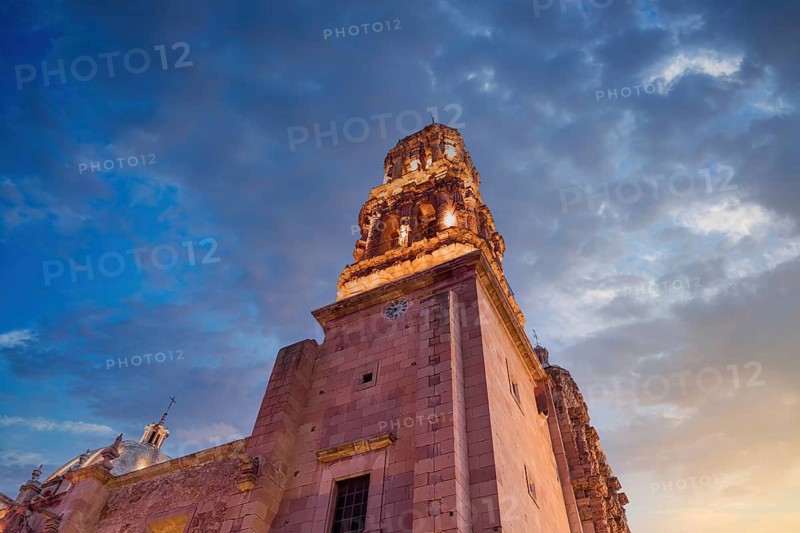 Mexico, Catholic Cathedral Our Lady of Assumption of Zacatecas in Zacatecas historic city center, Central America