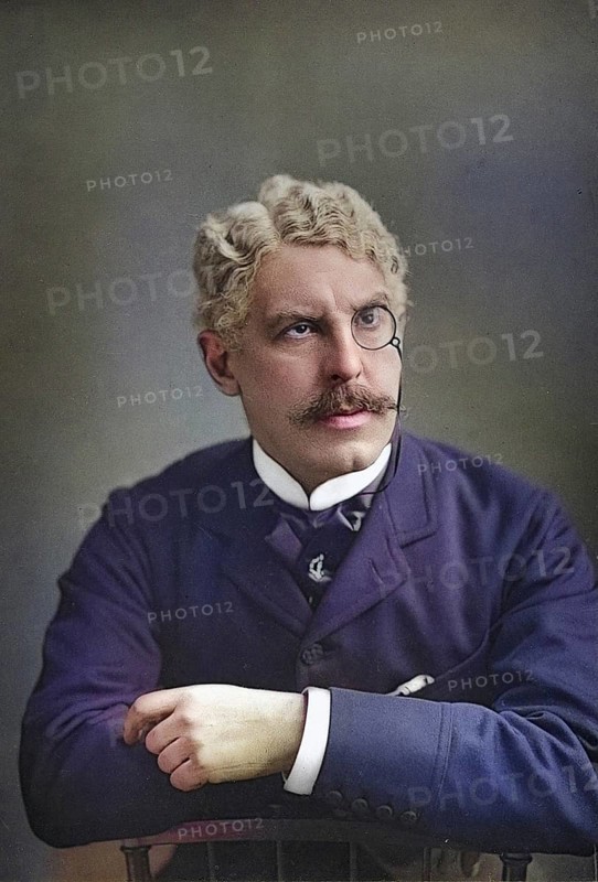 Sir Squire Bancroft (14 May 1841, 19 April 1926), born Squire White Butterfield, was an English actor and manager, Historic, digitally restored reproduction from a 19th century master, Record date not stated