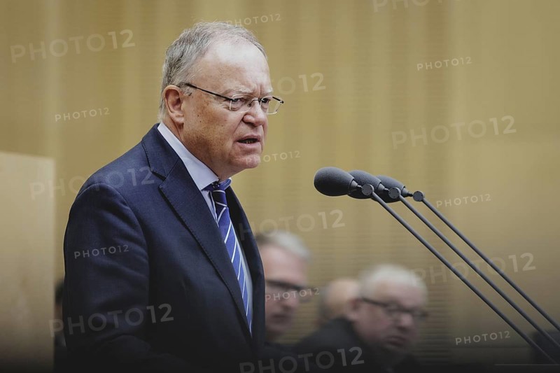 Stephan Weil, SPD, Minister President of Lower Saxony, recorded during a meeting of the Bundesrat in Berlin, 14 June 2024