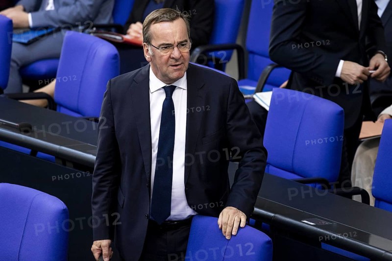 Boris Pistorius (SPD), Federal Minister of Defence, recorded during the session of the German Bundestag in Berlin, 26.06.2024