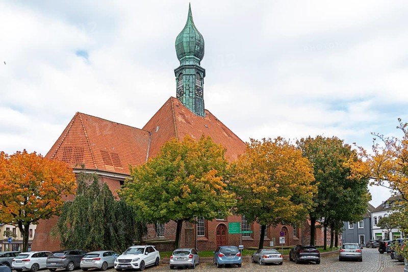 St Bartholomew's Church, Wesselburen, Schleswig-Holstein, Germany, Europe
