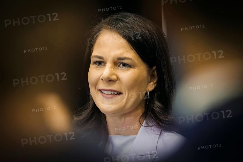 Annalena Bärbock (Alliance 90/The Greens), Federal Foreign Minister, gives a press briefing on the sidelines of the NATO summit in Washington. Washington, 11.07.2024