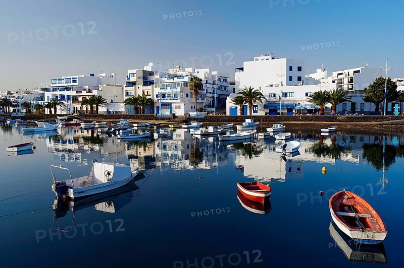 Harbour, Charco San Gines, Arrecife, Lanzarote, Canary Islands, Spain IHarbour, Charco San Gines, Arrecife, Lanzarote, Canary Islands, Spain, Europe