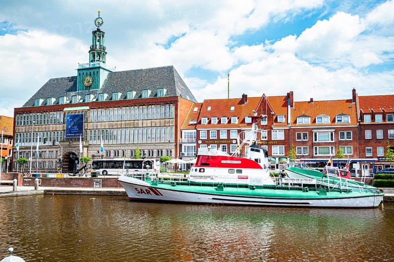 Ratsdelft, Emden, East Frisia, Germany, Europe