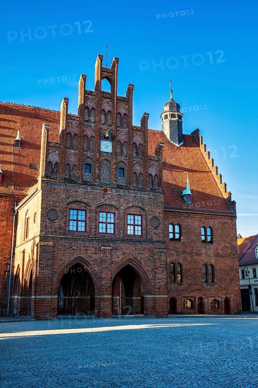 Jüterbog City Hall, Brandenburg, Germany, Europe
