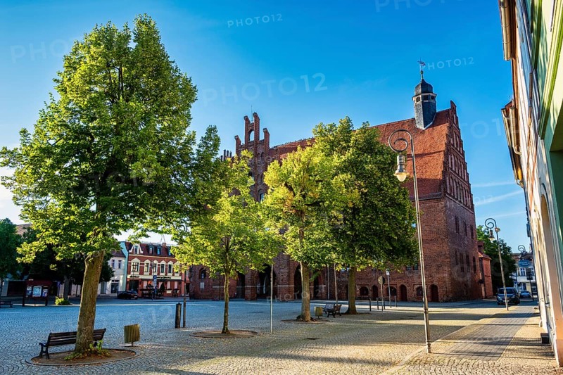 Jüterbog City Hall, Brandenburg, Germany, Europe