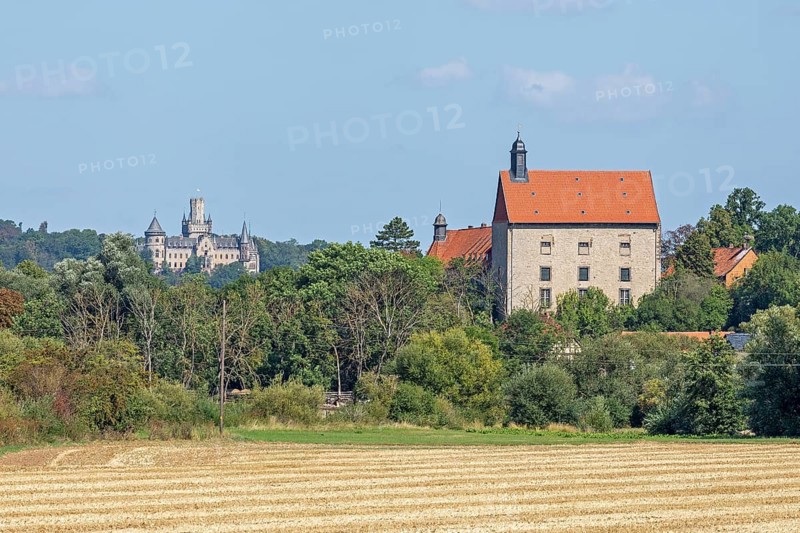 Marienburg Castle, Pattensen, Poppenburg, Burgstemmen, Lower Saxony, Germany, Europe