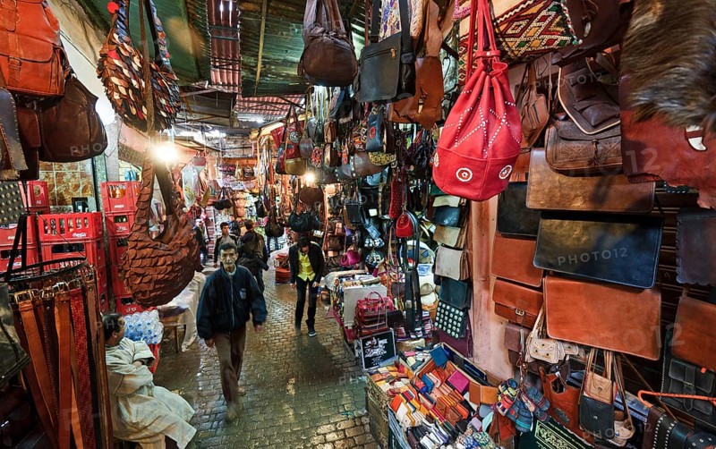 Morocco, Djemaa El Fna Square, Marrakech, Souks, Africa