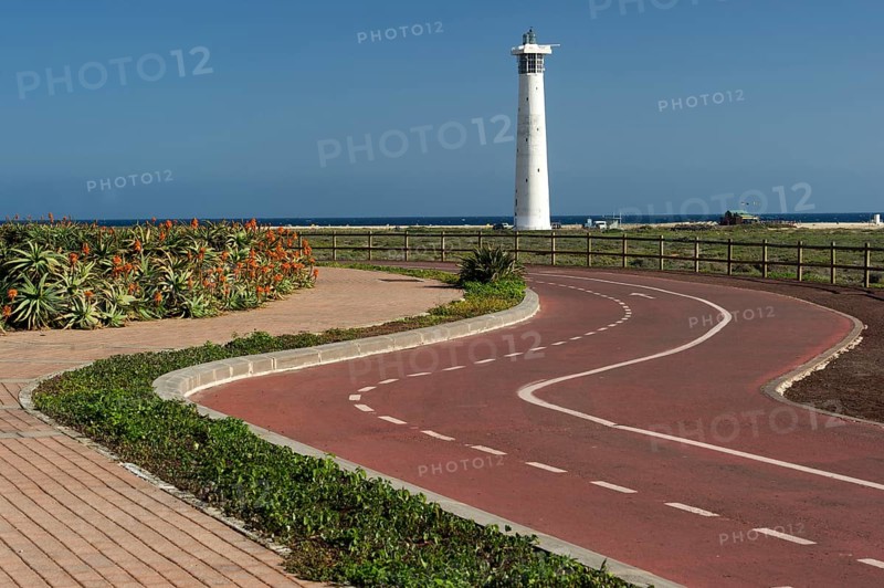 Fuerteventura, Canary Islands, Lighthouse in Morro Jable, Jandia, Faro de Jandia, Spain, Europe