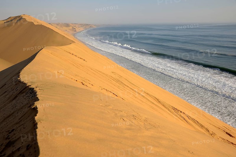 Dune near Sandwich Harbour, Atlantic Coast, Namib-Naukluft Park, Namibia, Africa