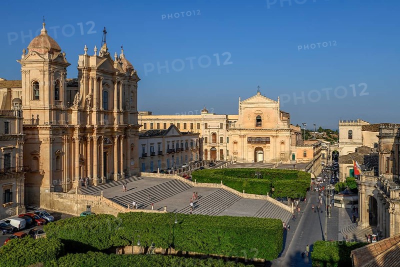 San Nicolò Cathedral, Noto, Syracuse Province, Sicily, Italy, Europe