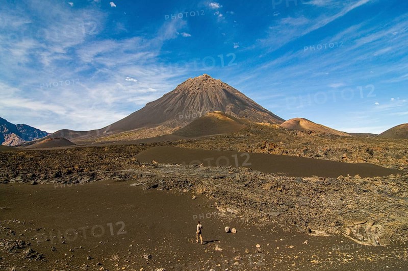 Vulcano on Fogo. Cabo Verde. Africa