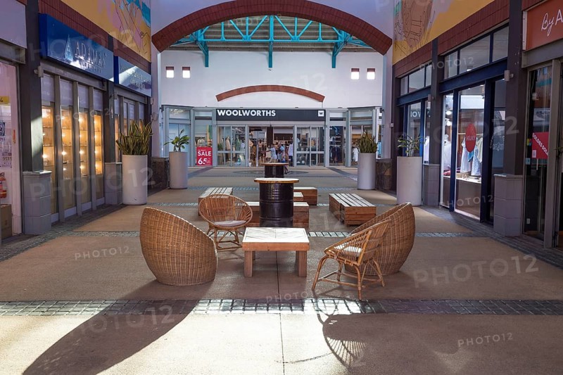 Cascavelle Shopping Mall, shopping centre, Flic en Flac, west coast, Indian Ocean, island, Mauritius, Africa