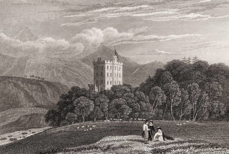 Mount Alexander, Kinloch Rannoch, Pitlochry, Scotland, 19th century, from Modern Athens by Th. H. Shepherd