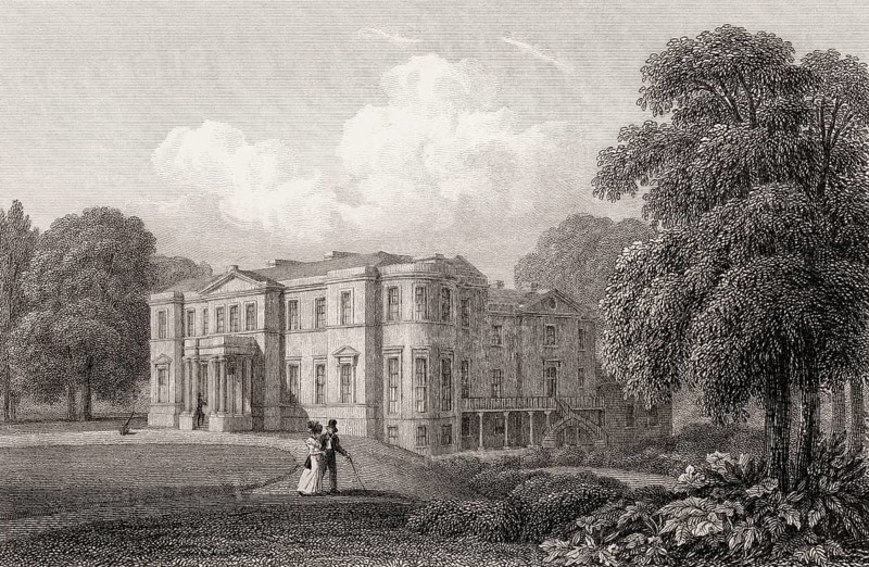 Mount Melville, Fife, Scotland, 19th century, from Modern Athens by Th. H. Shepherd