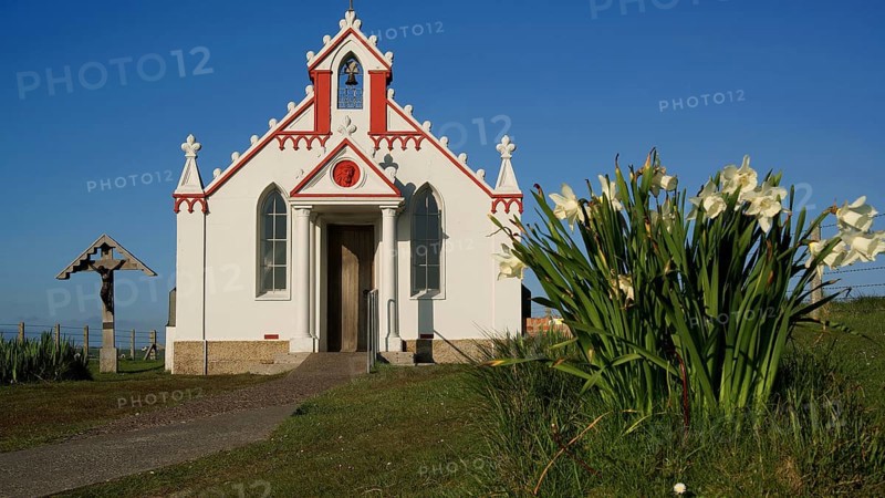 Europe, Scotland, Great Britain, England, Landscape, Mainland, Orkney Islands, Italian Chapel
