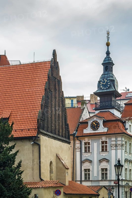Old New Synagogue and Jewish Town Hall, Prague, Czech republic