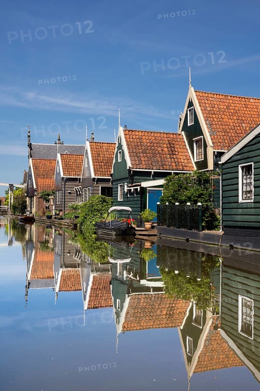 De Rijp is a Dutch village with typical Zaan style timbered houses