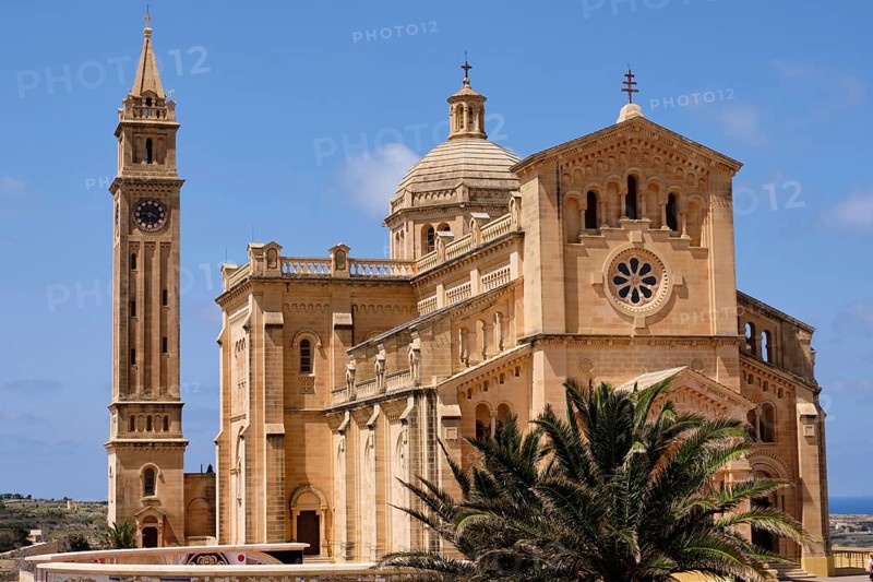 Basilica of the National Shrine of the Blessed Virgin of Ta' Pinu is a Roman Catholic minor basilica and national shrine, Gharb, Malta, Europe