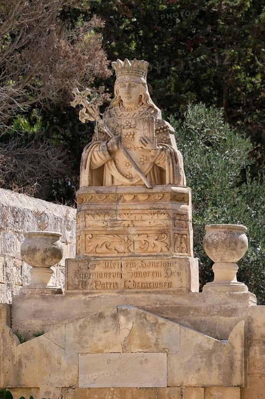 St. Agatha, the patron saint for breast cancer patients, bell-founders, firemen, nurses and torture victims, is the patroness of the island, Rabat, Malta, Europe