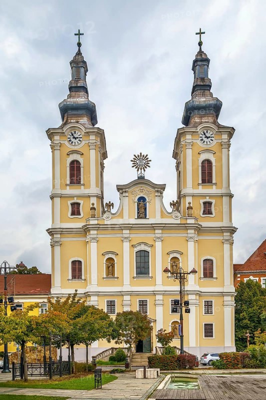 Church of the Assumption or Minority Church Baroque style in Miskolc Hungary