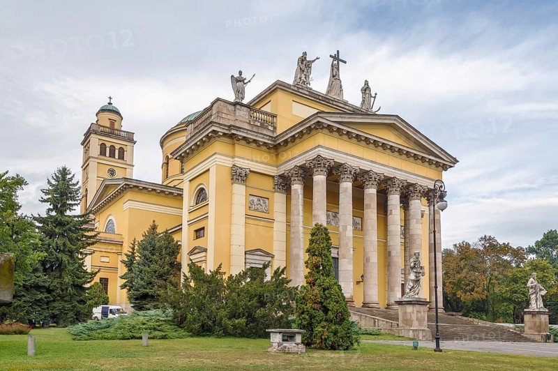 Cathedral Basilica of St. John the Apostle also called Eger Cathedral is a religious building in Eger, Hungary, Europe
