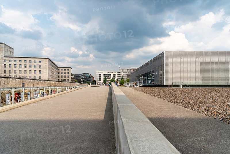 Berlin, Germany, July 29, 2019: Topographie Des Terrors, Topography of Terror. It is a history museum and Documentation Center located on the site that was the headquarter of Gestapo, SS and Reich Security Main Office, Europe