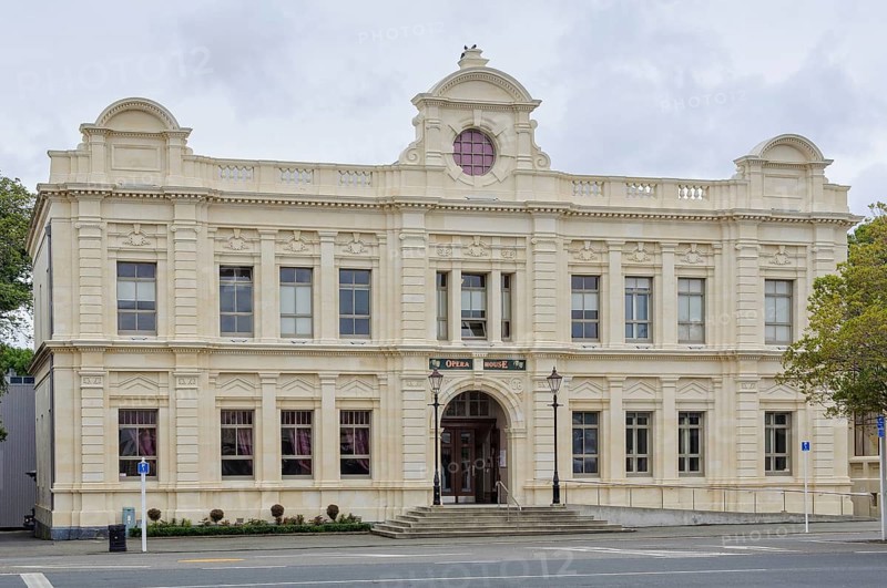 The beautiful Oamaru Opera House was opened in 1907 but it still offers the best quality entertainment, meeting space and conferencing in North Otago, Oamaru, South Island, New Zealand, Oceania