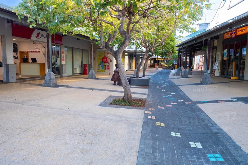 Cascavelle Shopping Mall, shopping centre, Flic en Flac, west coast, Indian Ocean, island, Mauritius, Africa