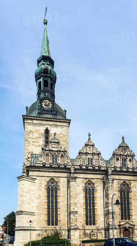 Church of Beatae Mariae Virginis was begun in 1608, Wolfenbuttel, Germany, Europe