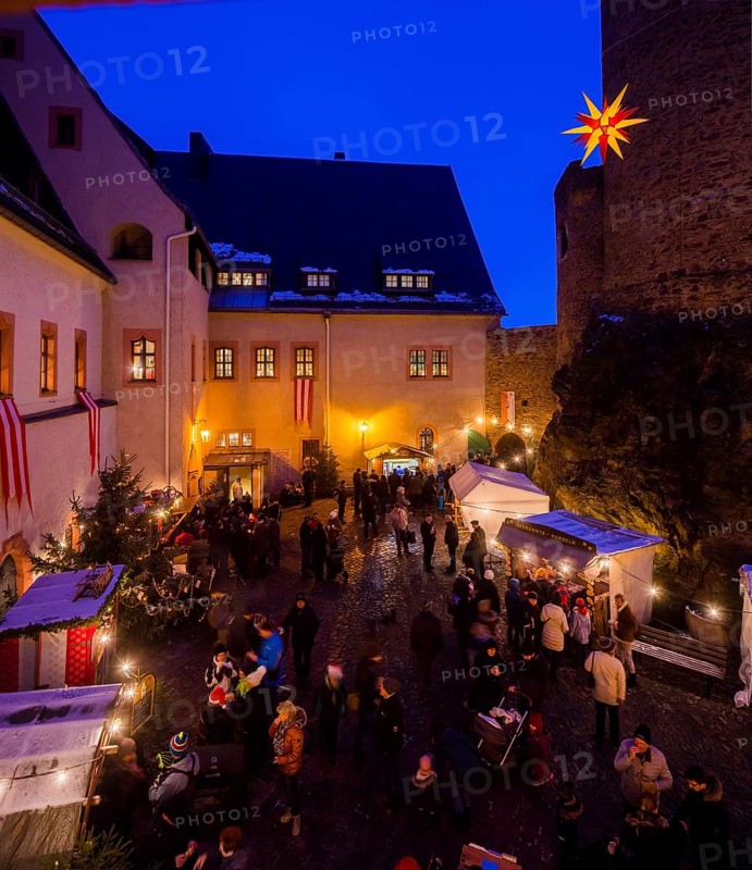 Scharfenstein Castle Christmas Market