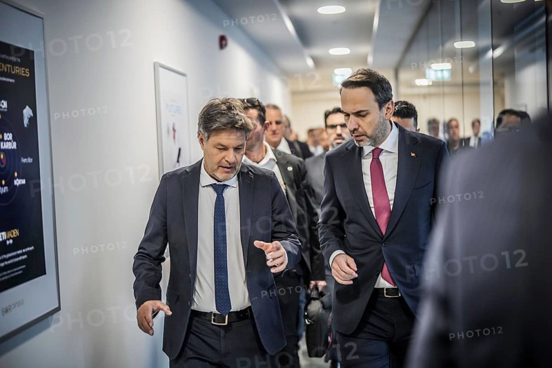 Trip by Federal Minister for Economic Affairs and Vice-Chancellor Robert Habeck to Ankara from 25-27 October 2023 Meeting with Energy Minister Bayraktar, Ankara, Turkey, Asia