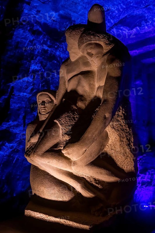 Salt cathedral of Zipaquira, Colombia, South America