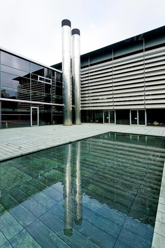 Saxon State Parliament, inner courtyard
