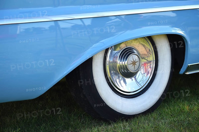 Lincoln Premiere Hardtop 1957, at a classic car meeting in Büsum, Germany, Europe