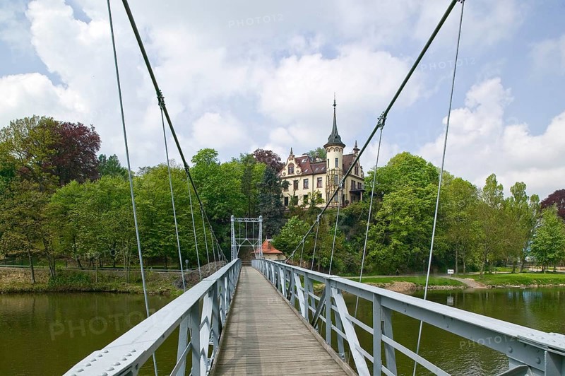 Grimma suspension bridge