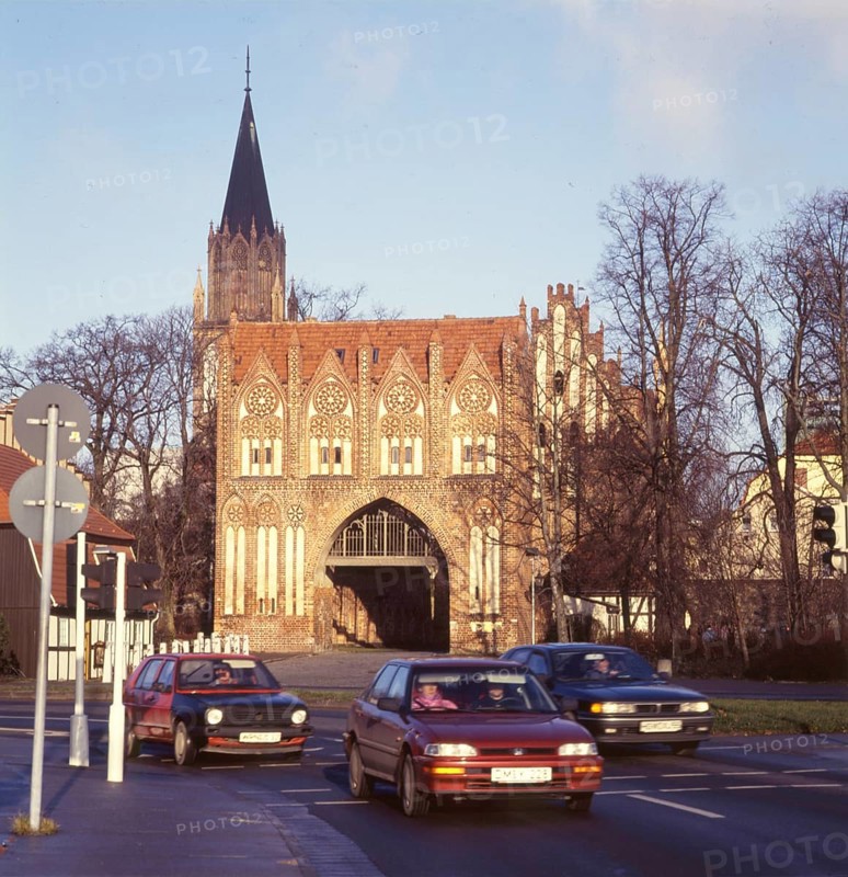 A visit to Neubrandenburg, here on 29.11.1994, still shows a picture of the post-reunification period, especially with regard to the problem of unemployment, Germany, Europe