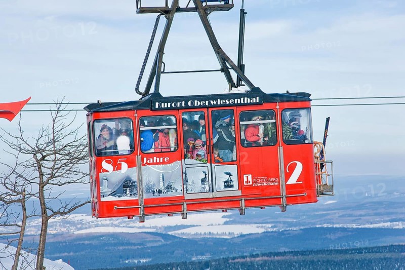 Suspension railway in Oberwiesenthal
