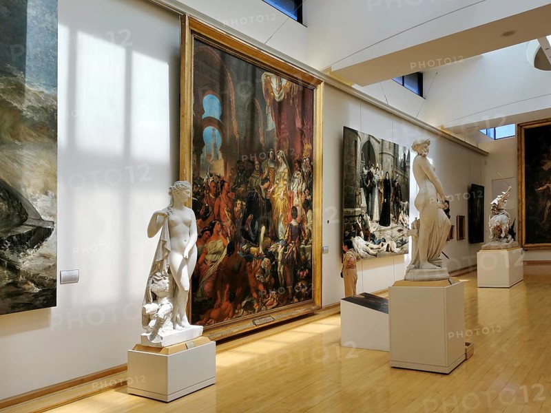 Clermont-Ferrand. Exhibition room of the museum Roger Quillot, Puy de Dome department. Auvergne Rhone Alpes. France